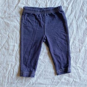 Carter’s Baby Denim Look Blue Leggings Tight Pants Girl Boy 9 Months